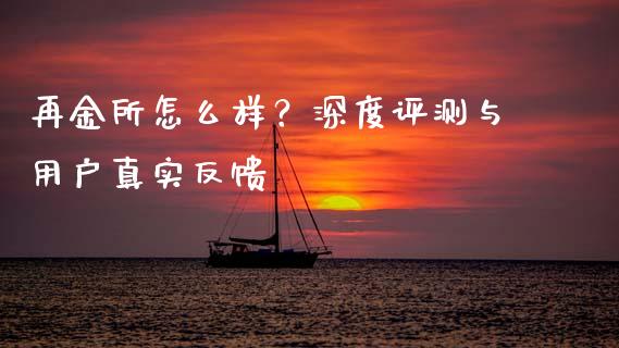 再金所怎么样？深度评测与用户真实反馈_https://cj002.lansai.wang_股市问答_第1张