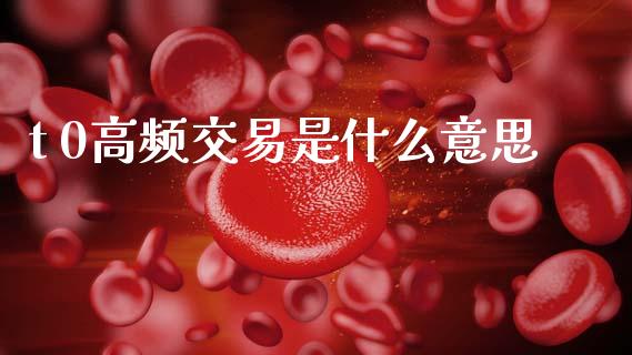 t 0高频交易是什么意思_https://cj002.lansai.wang_财经问答_第1张