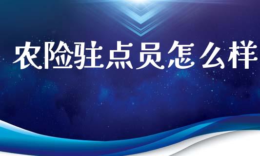 农险驻点员怎么样_https://cj002.lansai.wang_保险问答_第1张