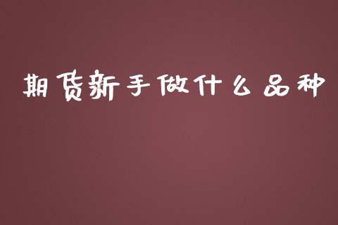 期货新手做什么品种_https://cj002.lansai.wang_期货问答_第1张