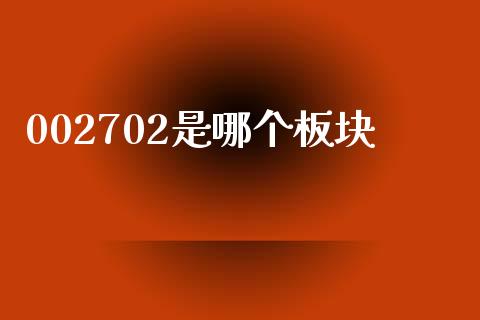 002702是哪个板块_https://cj002.lansai.wang_财经百问_第1张