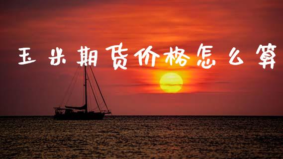 玉米期货价格怎么算_https://cj002.lansai.wang_期货问答_第1张