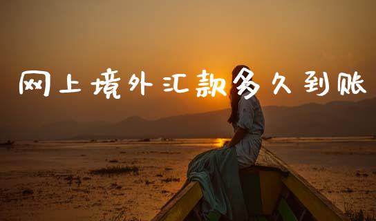 网上境外汇款多久到账_https://cj002.lansai.wang_股市问答_第1张