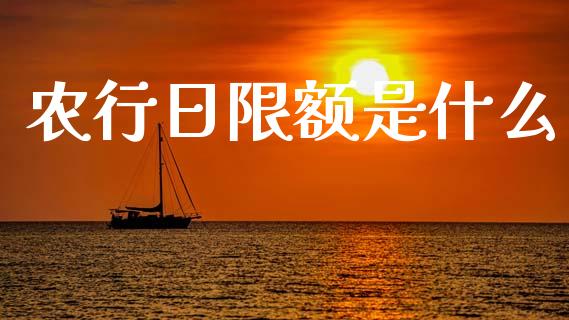 农行日限额是什么_https://cj002.lansai.wang_理财问答_第1张
