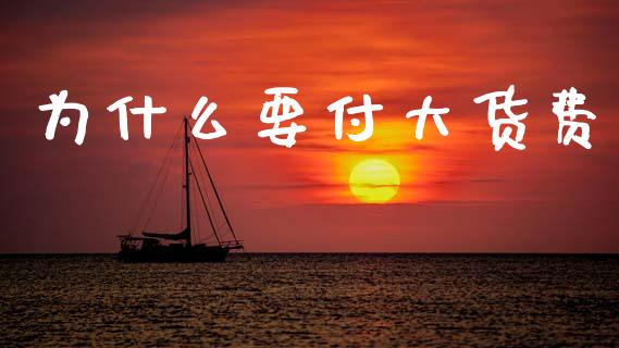 为什么要付大货费_https://cj002.lansai.wang_财经百问_第1张