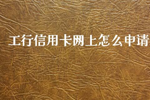 工行信用卡网上怎么申请_https://cj002.lansai.wang_金融问答_第1张