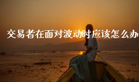 交易者在面对波动时应该怎么办_https://cj002.lansai.wang_财经百问_第1张