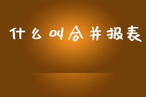 什么叫合并报表_https://cj002.lansai.wang_会计问答_第1张