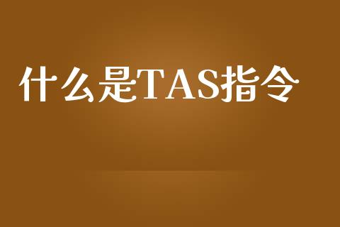 什么是TAS指令_https://cj002.lansai.wang_财经百问_第1张