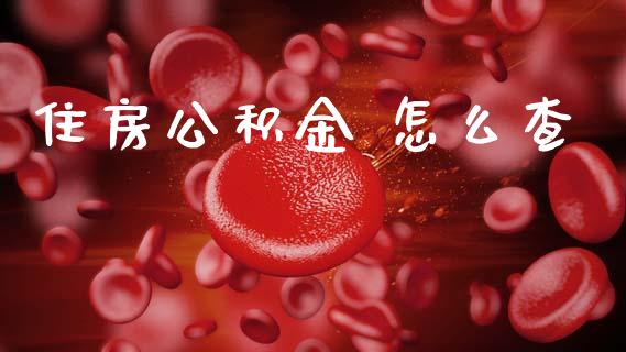 住房公积金 怎么查_https://cj002.lansai.wang_保险问答_第1张