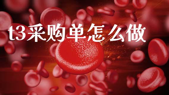 t3采购单怎么做_https://cj002.lansai.wang_保险问答_第1张