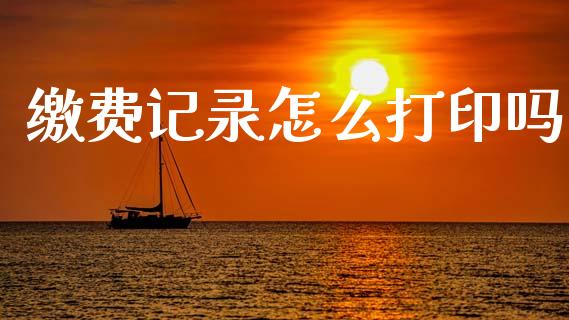 缴费记录怎么打印吗_https://cj002.lansai.wang_保险问答_第1张