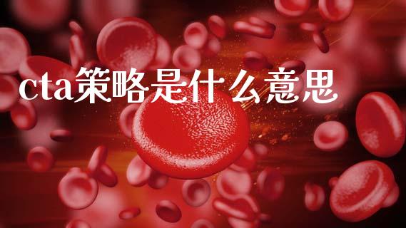 cta策略是什么意思_https://cj002.lansai.wang_会计问答_第1张