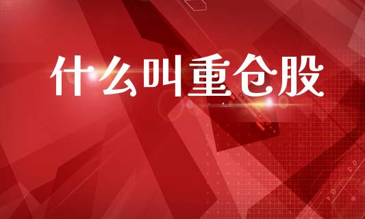 什么叫重仓股_https://cj002.lansai.wang_保险问答_第1张