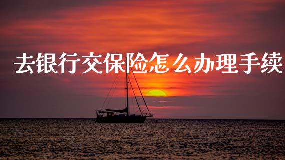 去银行交保险怎么办理手续_https://cj002.lansai.wang_保险问答_第1张