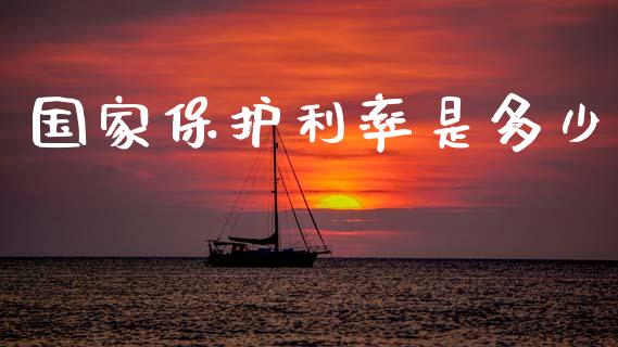 国家保护利率是多少_https://cj002.lansai.wang_财经百问_第1张