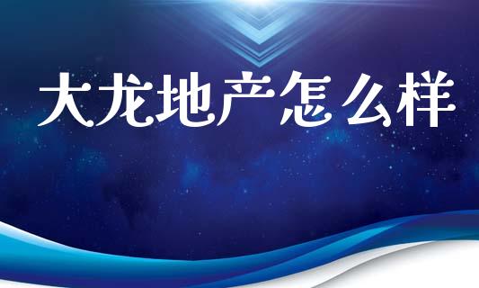 大龙地产怎么样_https://cj002.lansai.wang_金融问答_第1张