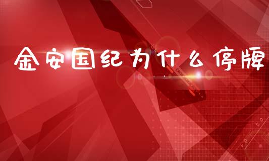 金安国纪为什么停牌_https://cj002.lansai.wang_期货问答_第1张