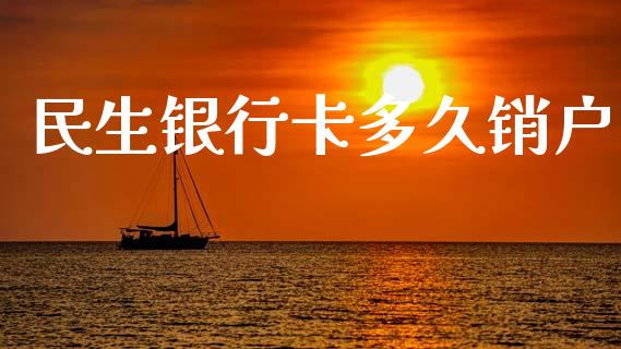 民生银行卡多久销户_https://cj002.lansai.wang_理财问答_第1张