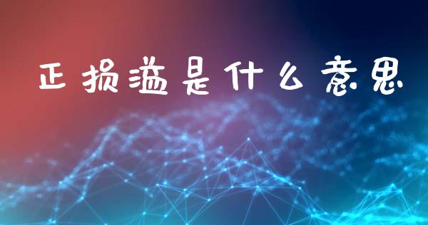 正损溢是什么意思_https://cj002.lansai.wang_会计问答_第1张