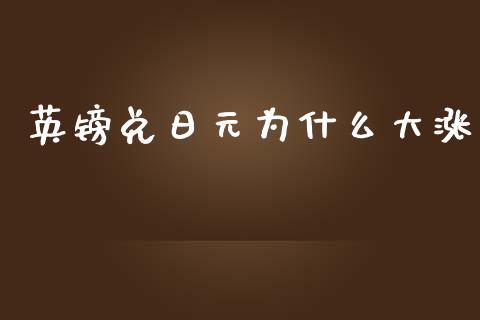 英镑兑日元为什么大涨_https://cj002.lansai.wang_股市问答_第1张
