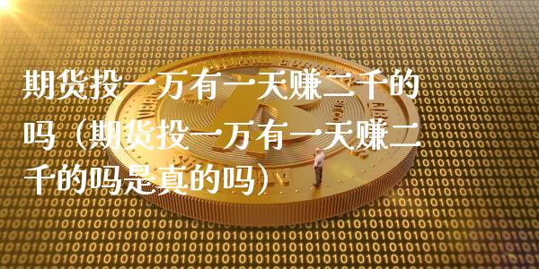 期货投一万有一天赚二千的吗（期货投一万有一天赚二千的吗是真的吗）_https://cj002.lansai.wang_理财问答_第1张