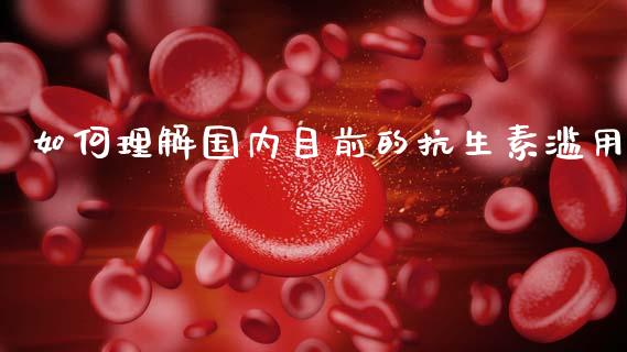 如何理解国内目前的抗生素滥用_https://cj002.lansai.wang_期货问答_第1张