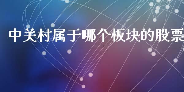 中关村属于哪个板块的股票_理财问答_第1张_财经百问网 中关村属于哪个板块的股票_https://cj002.lansai.wang_理财问答_第1张