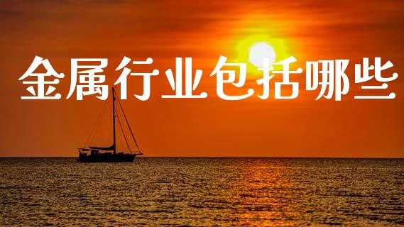 金属行业包括哪些_https://cj002.lansai.wang_期货问答_第1张