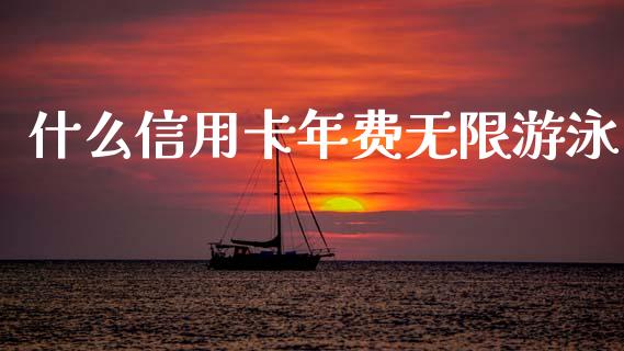 什么信用卡年费无限游泳_https://cj002.lansai.wang_金融问答_第1张