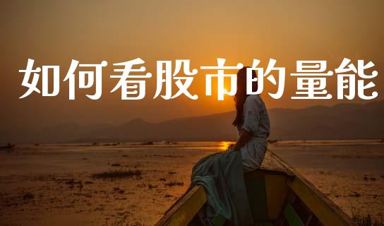 如何看股市的量能_https://cj002.lansai.wang_股市问答_第1张