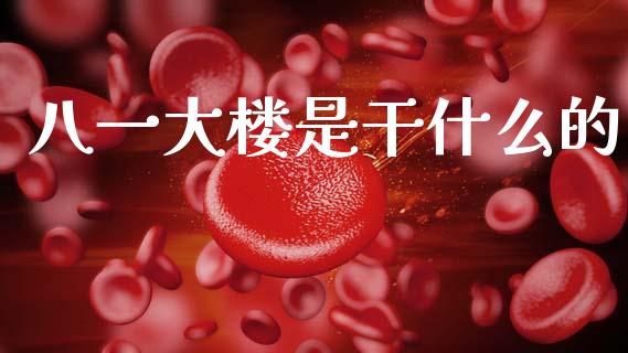 八一大楼是干什么的_https://cj002.lansai.wang_财经问答_第1张