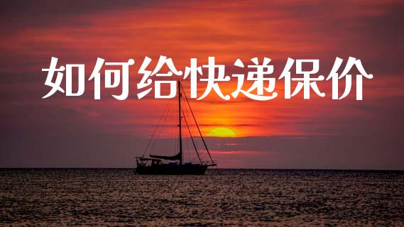 如何给快递保价_https://cj002.lansai.wang_财经问答_第1张